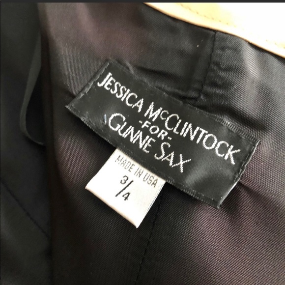 Jessica McClintock Gunne Sax Strapless dress - Picture 2 of 5